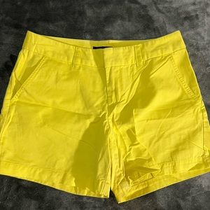 Bright Yellow Tommy H. Shorts